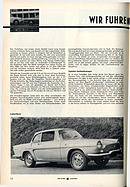 Test Renault Caravelle und R8 - Automobil-Illustrierte Nr. 8/1963 - Seite 12