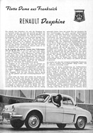 Test Renault Dauphine – Automobil-Illustrierte 8/1960 – Seite 13