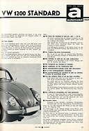 Test: VW 1200 Standard - Automobil-Illustrierte 5/1963 - Seite 13 Test: VW 1200 Standard - Automobil-Illustrierte 5/1963 - Seite 13