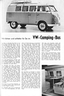 Test VW-Camping-Bus – Automobil-Illustrierte 13/1962 – Seite 11