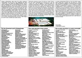 Toyota Celica 1600 ST - Prospekt (1972, deutsch, ital., franz.) - Seite 2 Toyota Celica 1600 ST - Prospekt (1972, deutsch, ital., franz.) - Seite 2