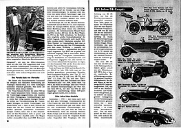 Traum-Coupé Mercedes-Benz 220 SE - Hobby 3/1961 - Seiten 94 und 95 Traum-Coupé Mercedes-Benz 220 SE - Hobby 3/1961 - Seiten 94 und 95