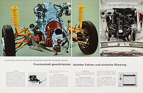Triumph 1300 – Verkaufsprospekt (1968) – Seiten 3 und 4 Triumph 1300 – Verkaufsprospekt (1968) – Seiten 3 und 4