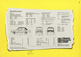 Triumph Dolomite Sprint - Verkaufsprospekt (1974) - Seite 4 Triumph Dolomite Sprint - Verkaufsprospekt (1974) - Seite 4