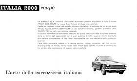 Triumph Italia 2000 GT - Prospekt (1960, ital.) - Seite 2 Triumph Italia 2000 GT - Prospekt (1960, ital.) - Seite 2