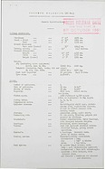Triumph Roadster (TRX) - Technische Daten (1950, engl.)