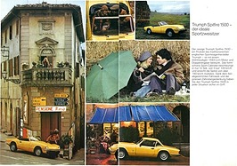 Triumph Spitfire 1500 - Verkaufsprospekt (1979) - Seiten 2 und 3