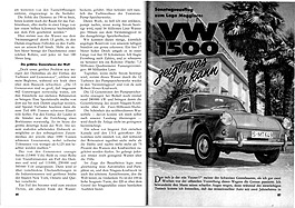 Bild von VW 1500 zeigt was er kann - Hobby 12 1961 - Seite 87