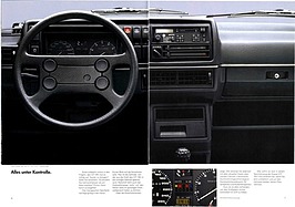VW Golf GTI 16V - Verkaufsprospekt (1987) - Seiten 6 und 7 VW Golf GTI 16V - Verkaufsprospekt (1987) - Seiten 6 und 7