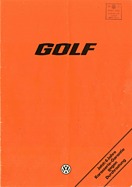 VW Golf - Verkaufsprospekt (1980) VW Golf - Verkaufsprospekt (1980)