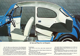 VW Käfer 1300 – Verkaufsprospekt (1965) – Seite 11 (1965)