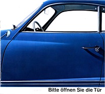 VW Karmann-Ghia - Verkaufsprospekt (1964) VW Karmann-Ghia - Verkaufsprospekt (1964)