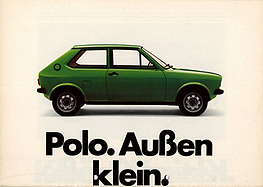 VW Polo – Verkaufsprospekt (1975) VW Polo – Verkaufsprospekt (1975)