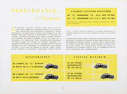 Vauxhall 12 und 14 – Verkaufsprospekt (1946, franz.) – Seite 5 Vauxhall 12 und 14 – Verkaufsprospekt (1946, franz.) – Seite 5