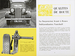 Vauxhall 12 und 14 – Verkaufsprospekt (1946, franz.) – Seite 6 (1946)