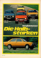 Vergleichstest BMW 2002, Audi 80 GT, Escort RS 2000, Ascona 19 SR – sport auto 10/1973 – Seite 84 Vergleichstest BMW 2002, Audi 80 GT, Escort RS 2000, Ascona 19 SR – sport auto 10/1973 – Seite 84