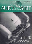 Veritas Nürburgring - Prospekt in Auto-Welt 4 1954 Veritas Nürburgring - Prospekt in Auto-Welt 4 1954