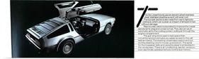 Verkaufsborschüre von De Lorean  aus dem Jahre 1982 - Seite 4 Verkaufsborschüre von De Lorean  aus dem Jahre 1982 - Seite 4