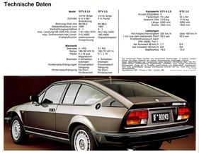 Verkaufsprospekt Alfa Romeo GTV 6 und GTV 2.0 (1981) - Seite 2 Verkaufsprospekt Alfa Romeo GTV 6 und GTV 2.0 (1981) - Seite 2