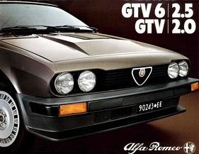 Verkaufsprospekt Alfa Romeo GTV 6 und GTV 2.0 (1981) Verkaufsprospekt Alfa Romeo GTV 6 und GTV 2.0 (1981)