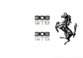 Verkaufsprospekt Ferrari 308 GTB  und GTS (1979) Verkaufsprospekt Ferrari 308 GTB  und GTS (1979)