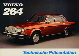 Volvo 264 – Technische Präsentation (1974) Volvo 264 – Technische Präsentation (1974)