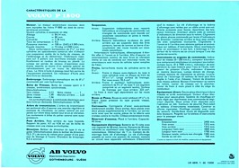 Volvo P 1800 - Verkaufsprospekt (1960, franz.) - Seite 2 Volvo P 1800 - Verkaufsprospekt (1960, franz.) - Seite 2