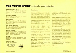 Volvo P1900 Sport - Verkaufsprospekt (1956, engl.) - Seite 2 Volvo P1900 Sport - Verkaufsprospekt (1956, engl.) - Seite 2