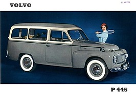 Volvo PV 445 - Verkaufsprospekt (1958, franz.) Volvo PV 445 - Verkaufsprospekt (1958, franz.)