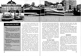 Wie gross muss, wie klein darf ein Auto sein? Fiat 500F im Test - Hobby 14/1965 - Seiten 40 und 41 Wie gross muss, wie klein darf ein Auto sein? Fiat 500F im Test - Hobby 14/1965 - Seiten 40 und 41