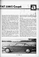 Wir fuhren Fiat 2300 S Coupé - Automobil Illustrierte 18/1964 - Seite 13 Wir fuhren Fiat 2300 S Coupé - Automobil Illustrierte 18/1964 - Seite 13