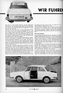 Wir fuhren Glas 1204 TS – Automobil Illustrierte 15/1964 – S.10 Wir fuhren Glas 1204 TS – Automobil Illustrierte 15/1964 – S.10