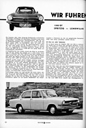 Wir fuhren Glas 1300 GT und 1700 - Automobil Illustrierte 8/1965 - Seite 10 Wir fuhren Glas 1300 GT und 1700 - Automobil Illustrierte 8/1965 - Seite 10
