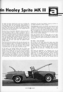 Wir fuhren den Austin-Healey Sprite Mk III - Automobil Illustrierte 22/1964 - Seite 11 Wir fuhren den Austin-Healey Sprite Mk III - Automobil Illustrierte 22/1964 - Seite 11