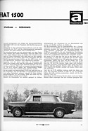 Wir fuhren den Fiat 1500 - Automobil Illustrierte 12/1965 - Seite 11 Wir fuhren den Fiat 1500 - Automobil Illustrierte 12/1965 - Seite 11
