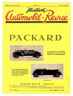 Titelblatt der Nummer 7 von Illustrierte Automobil-Revue 1929