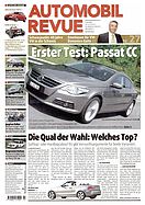 Titelblatt der Nummer 27 von Automobil-Revue Zeitungen 2008