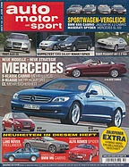 Titelblatt der Nummer 14 von auto motor und sport 2006