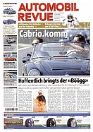 Titelblatt der Nummer 16 von Automobil-Revue Zeitungen 2008