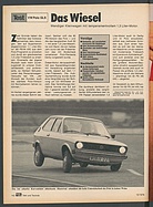 AMS 10/1978 - Test VW Polo GLS - wendiges Wiesel