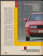 AMS 10/1988 - Modellneuheit VW Corrado