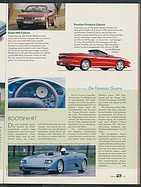 AMS 10/1994 - Fahrbericht De Tomaso Guara Barchetta