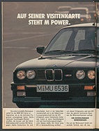 auto motor und sport / Nr. 11 / 1988 - Auf seiner Visitenkarte steht M-Power