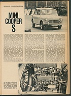 AMS 12/1963 - Fahrbericht Austin Mini Cooper S