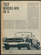 AMS 15/1969 - Test Mercedes-Benz 190 SL