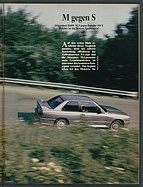 auto motor und sport / Nr. 17 / 1986 - Doppeltest BMW M3 gegen Porsche 944 S
