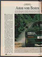 AMS 19/1990 - Fahrbericht Aston Martin Virage