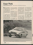 AMS 20/1980 - Fahrbericht Renault Fuego GTX