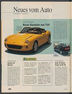auto motor und sport / Nr. 20 / 1993 - Neuer Roadster von TVR