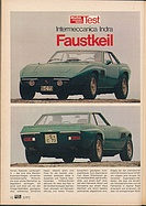 auto motor und sport / Nr. 21 / 1972 - Faustkeil: Intermeccanica Indra